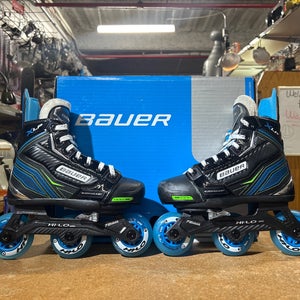 Bauer XLP Adjustable Inline Hockey Skates Regular Width Size 1 (Lightly Used)