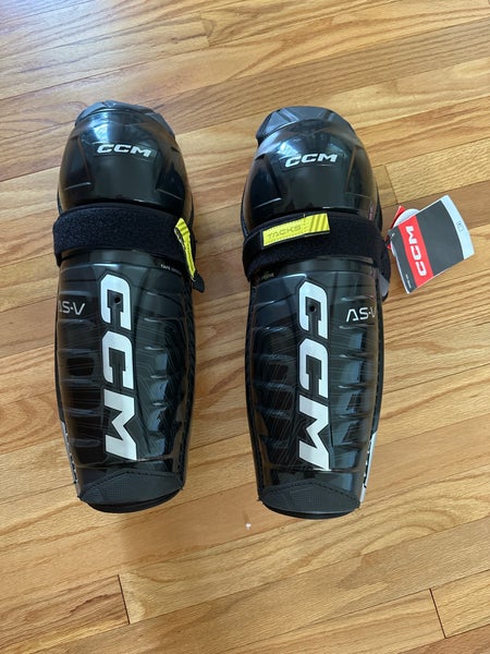 Junior CCM Tacks AS-V 13" Shin Pads (New)