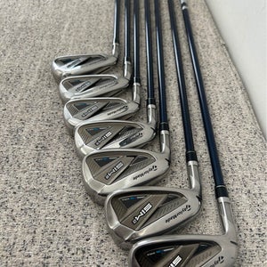 TaylorMade SIM2 MAX Left Hand Iron Set Regular Flex 5 Pieces Graphite Shaft (New)
