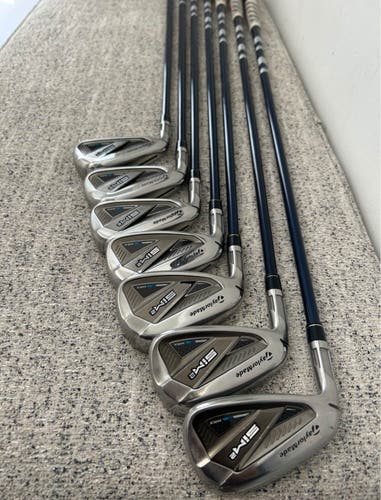 TaylorMade SIM2 MAX Left Hand Iron Set Regular Flex 5 Pieces Graphite Shaft (New)
