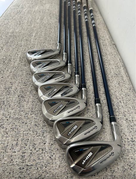 SIM2 MAX 5W 18℃ 純正シャフト FLEX-5 TaylorMade SIM2 MAX Left Hand Iron Set Regular Flex 5 Pieces