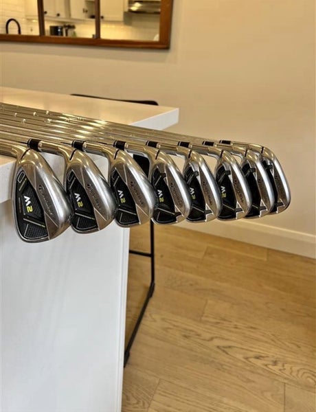 TaylorMade M2 Left Hand Iron Set Stiff Flex (New)