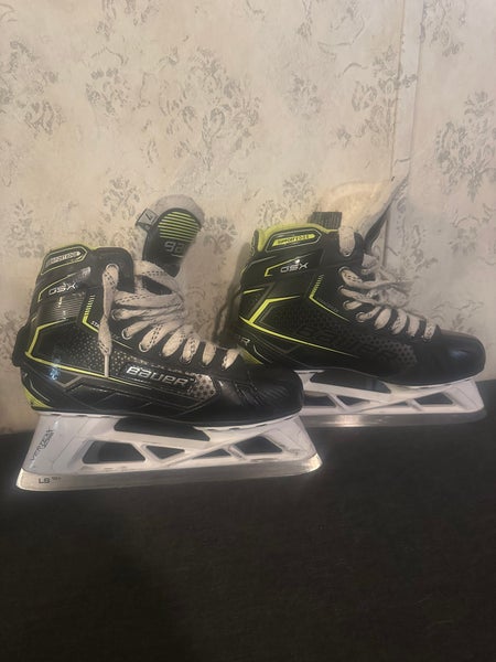 Bauer GSX Hockey Goalie Skates Regular Width 7 (Used)