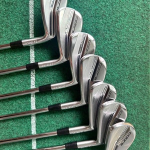 Cobra King Forged Tec Black Left Hand Iron Set (New)