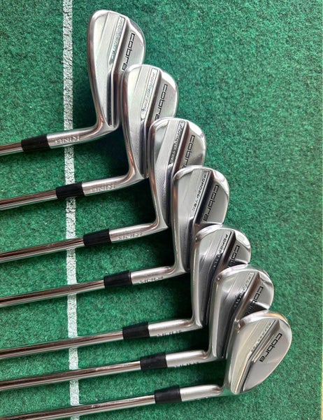 Cobra King Forged Tec Black Left Hand Iron Set (New)
