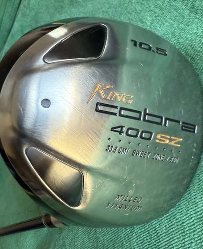 Men's Cobra SZ 400 Right Handed Driver Regular Flex 10.5 Loft (Used)