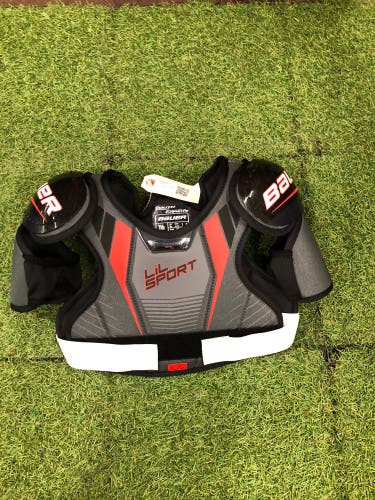 Large Youth Bauer Lil Sport Shoulder Pads (New)