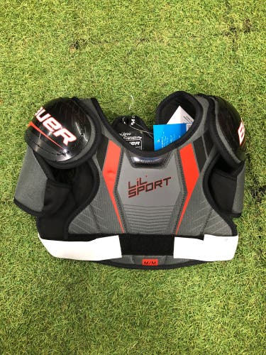 Medium Youth Bauer Lil Sport Shoulder Pads (New)