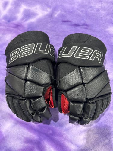 Black Senior Bauer Vapor 3X Gloves 13" (Used)