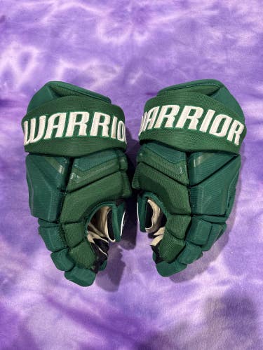 Green Senior Warrior Alpha Pro Gloves 13" (Used)