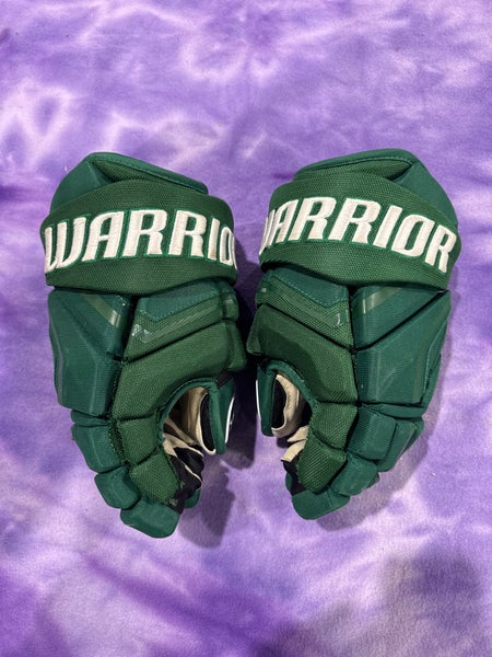 Green Senior Warrior Alpha Pro Gloves 13" (Used)