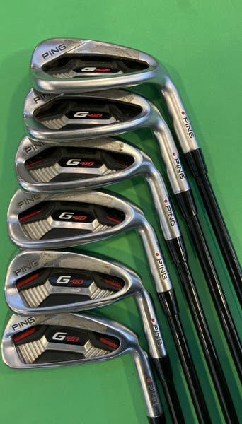 Men's Ping G410 Iron Set | #6-9 U, W | RH Regular Flex Graphite