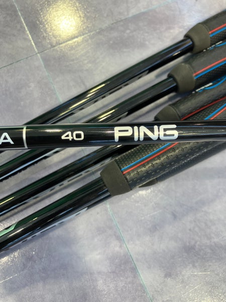 Set De Fers Ping G410 Gaucher - 5-W-U-S - Shafts ALTA J CB RED Flex R