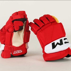 CCM Gloves 13" (New) Pro Stock Calgary Flames