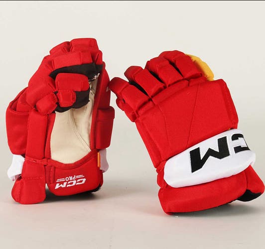 CCM Gloves 13" (New) Pro Stock Calgary Flames