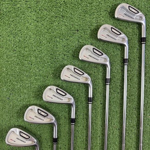Nickent 3DX Pro Iron Set 3-9 Iron NS Pro Steel Shafts Stiff Flex -1/2 Short