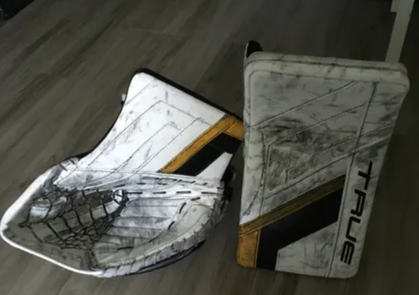 Pro Stock (Bussi) True PX4 HZRDUS glove and blocker (full right)