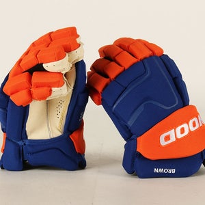 SherWood Gloves 14" Pro Stock Hockey Gloves  (New) - Edmonton Oilers - Connor Brown