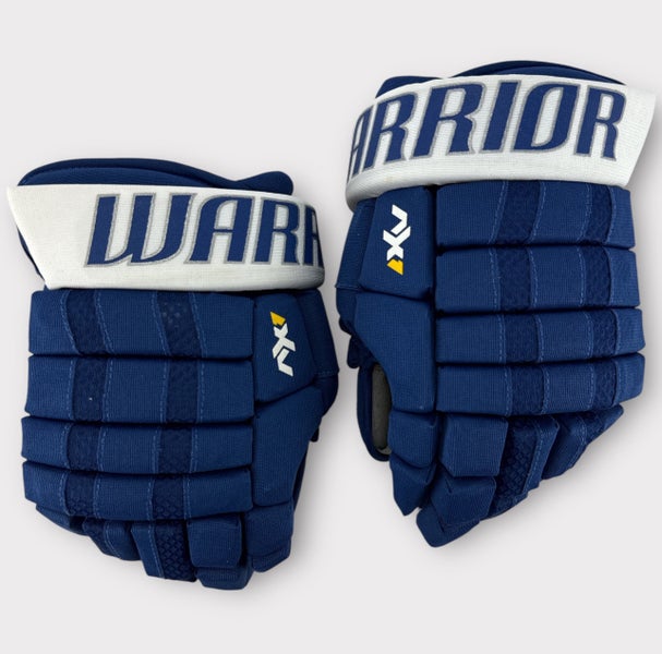 Warrior AX1 Pro Stock / Returm Hockey Gloves 14" New - Toronto Maple Leafs