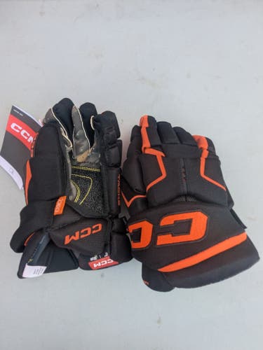 CCM Tacks AS-V Gloves 12" Black/Orange (New)