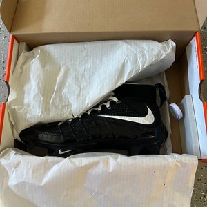 Nike Vapor Edge 360 Untouchable Football Cleats FQ0235-001 Size 10 Black White