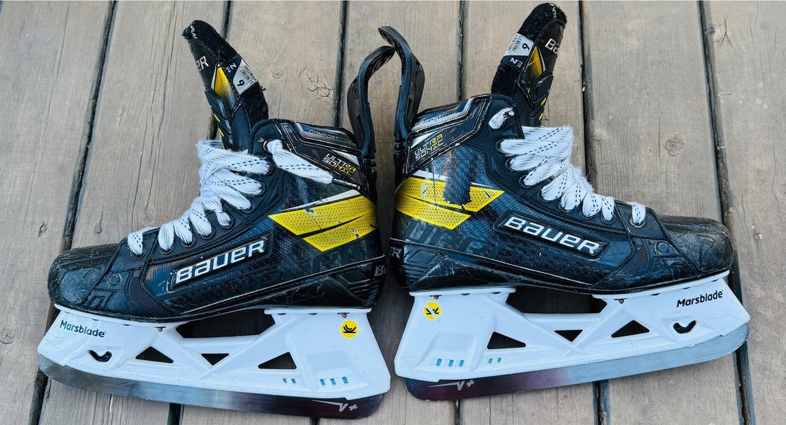 Used Bauer Supreme UltraSonic Hockey Skates Regular Width - Size 6 - Fit 2