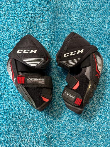 Junior Medium CCM JetSpeed FT370 Elbow Pads (Used)