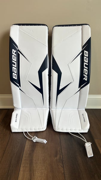 2025 33" Bauer Sv-Pro Goalie Leg Pads (basically brand new)