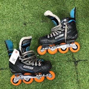 Junior Bauer RSX Inline Skates Regular Width Size 4.0 (Used)