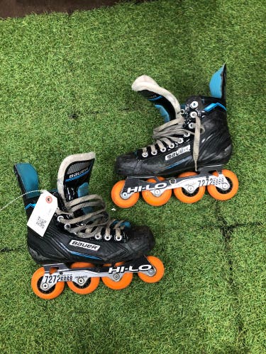 Junior Bauer RSX Inline Skates Regular Width Size 4.0 (Used)