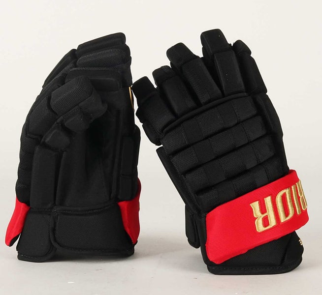 Warrior Alpha Four Roll Pro Stock Hockey Gloves 13" Pro Stock (New) - Team Canada - Mark Scheifele