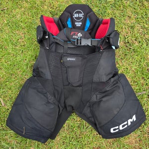Black Senior Small CCM Jetspeed FT6 Pro Hockey Pants