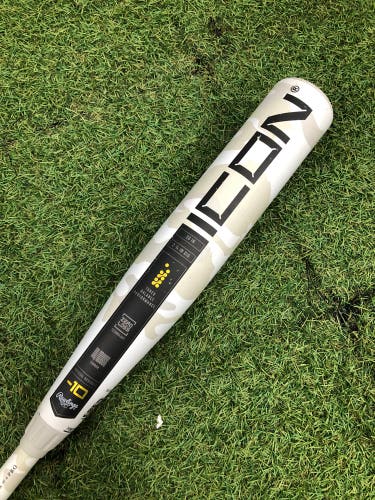 2025 Rawlings Icon Composite Bat USSSA Certified (-10) Composite 20 oz 30" (Used)