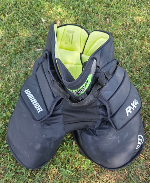 Black Senior Small Warrior RX4 Hockey Goalie Pants