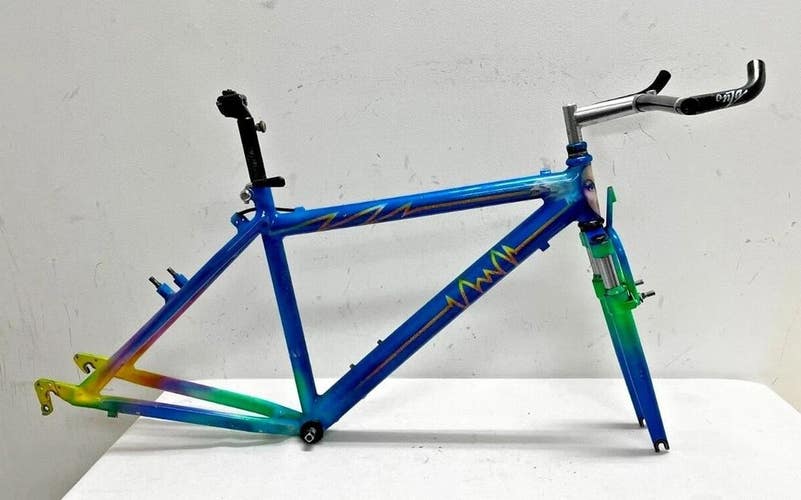 Vintage Cannondale 17" C-T Aluminum Custom Painted Mountain Bike Frame ++