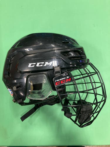 Black Small CCM Tacks 210 Helmet (Used)