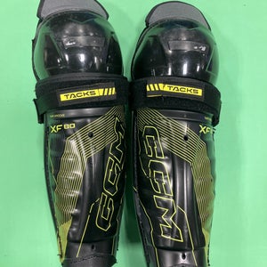 Junior CCM Tacks XF80 Shin Pads 11" (Used)