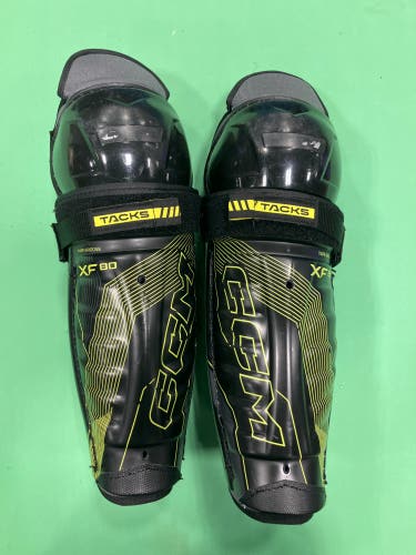 Junior CCM Tacks XF80 Shin Pads 11" (Used)