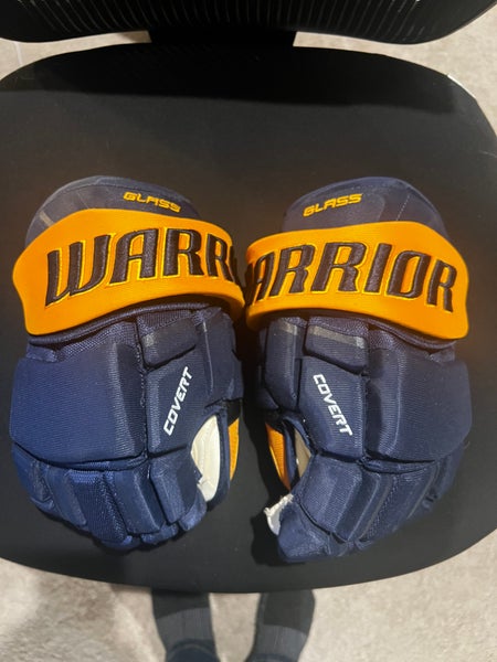Warrior QR5 Pro Stock Hockey Gloves 14"  (New) - Nashville Predators - Cody Glass