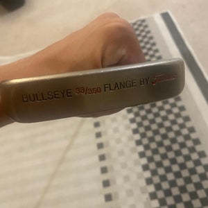 Silver Men's Scotty Cameron Blade Bulls Eye Platinum Flange Right Handed Putter 33" (Used)