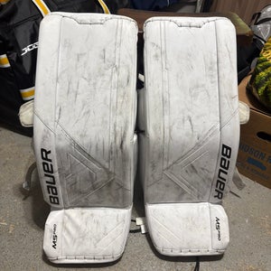 32" Bauer Supreme M5 Pro Goalie Leg Pads (Used)