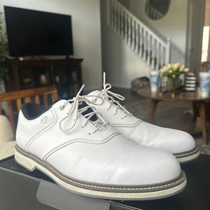 Men's Size M 11.0 (W 12.0) Footjoy Traditions Golf Shoes (Used)