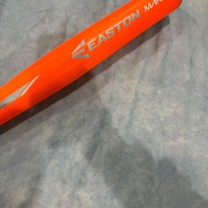 Cracked 2015 Easton Mako Creamsicle Bat USSSA Certified (-11) Composite 19 oz 30" (Used)
