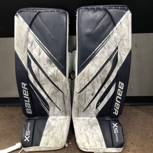 Intermediate Small Bauer Vapor X5 Pro Goalie Leg Pads (Used)