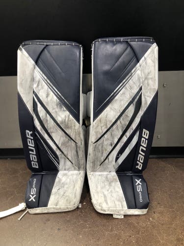 Intermediate Small Bauer Vapor X5 Pro Goalie Leg Pads (Used)