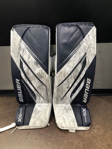 Intermediate Small Bauer Vapor X5 Pro Goalie Leg Pads (Used)