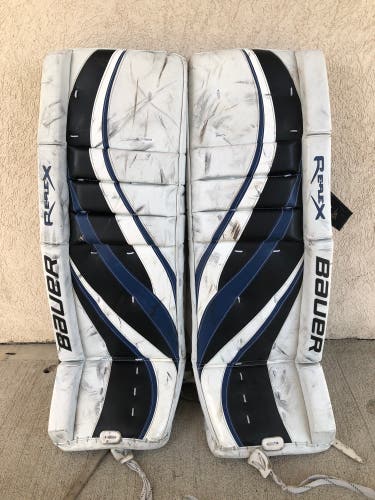 34"+1 Senior Bauer RX6 Goalie Leg Pads (Used)