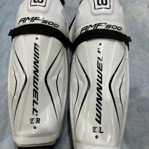 Senior Winnwell AMP 500 Shin Pads 13" (Used)