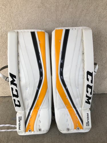29" +1 Junior CCM Premier R1.9 Goalie Leg Pads (Used)