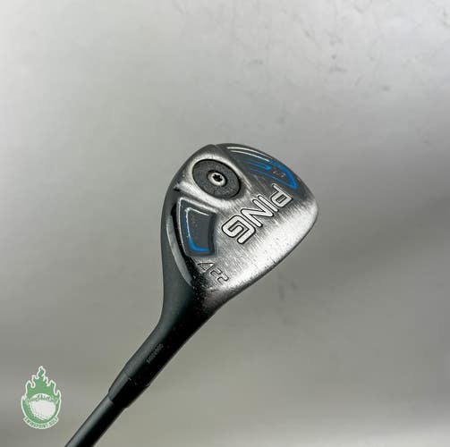 Used Right Handed Ping G 4 Hybrid 22* 70g Stiff Flex Graphite Golf Club